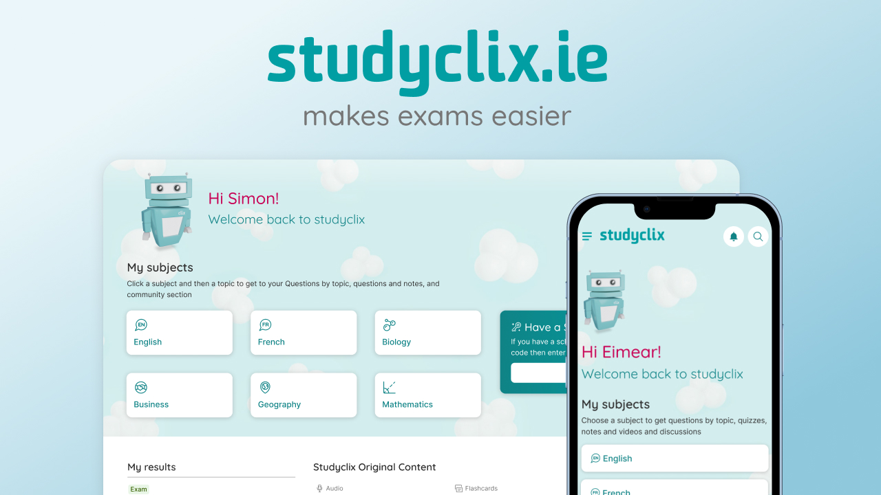 Home | Studyclix