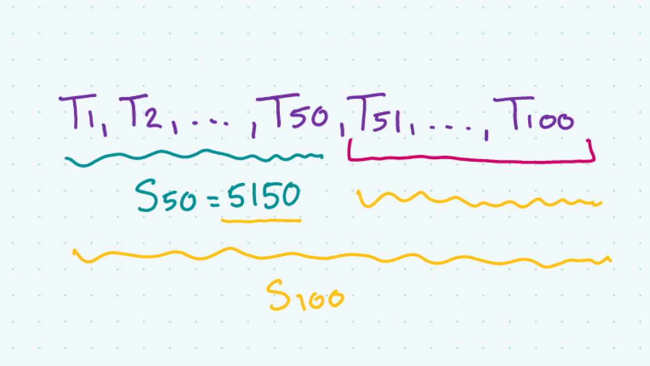 Use the Sn Formula for Arithmetic Series | Studyclix