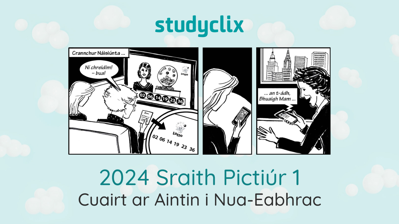 Notes On Sraith Picti R 1 Cuairt Ar Aint N I Nua Eabhrac Studyclix   2024 Sraith Pictiur 1 1 