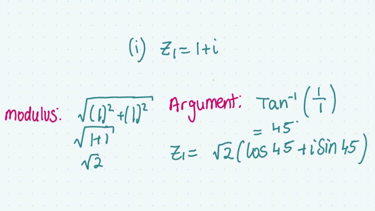 Multiplying and Dividing Number in Polar Form Studyclix