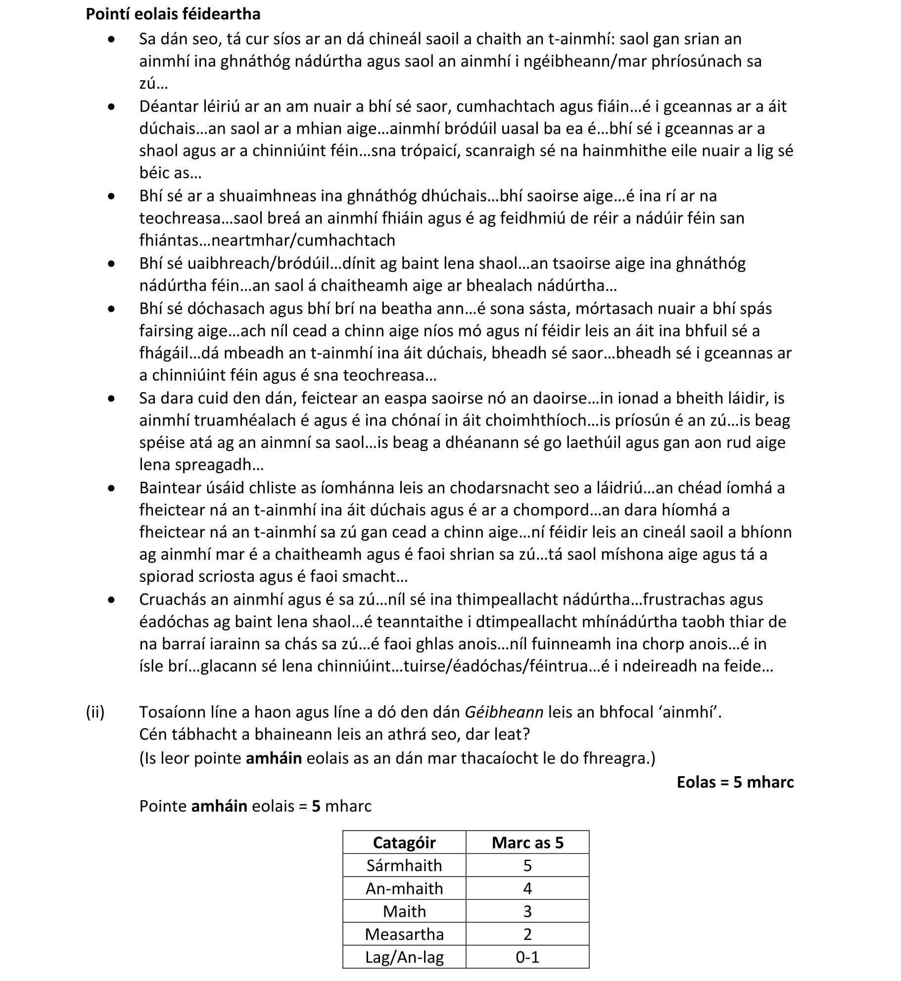 Poetry - Géibheann | Leaving Certificate Higher Irish | Studyclix