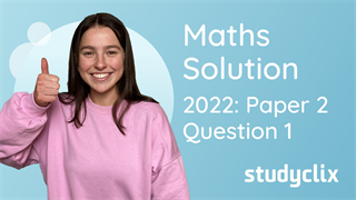 Studyclix: Leaving Cert Ordinary Level Maths - 2022 Mock P2 (Option B ...